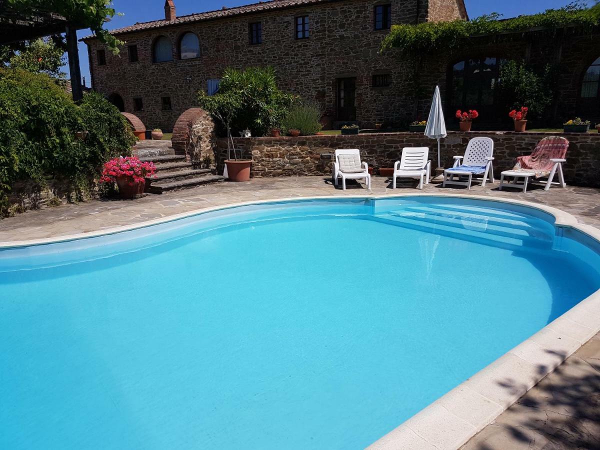 Villa La Torricella Monte San Savino Luaran gambar