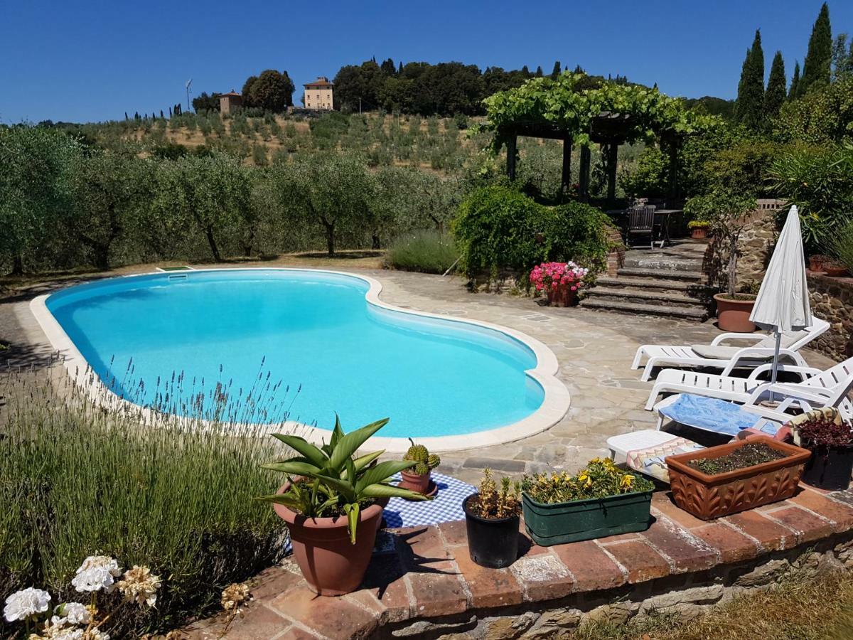 Villa La Torricella Monte San Savino Luaran gambar
